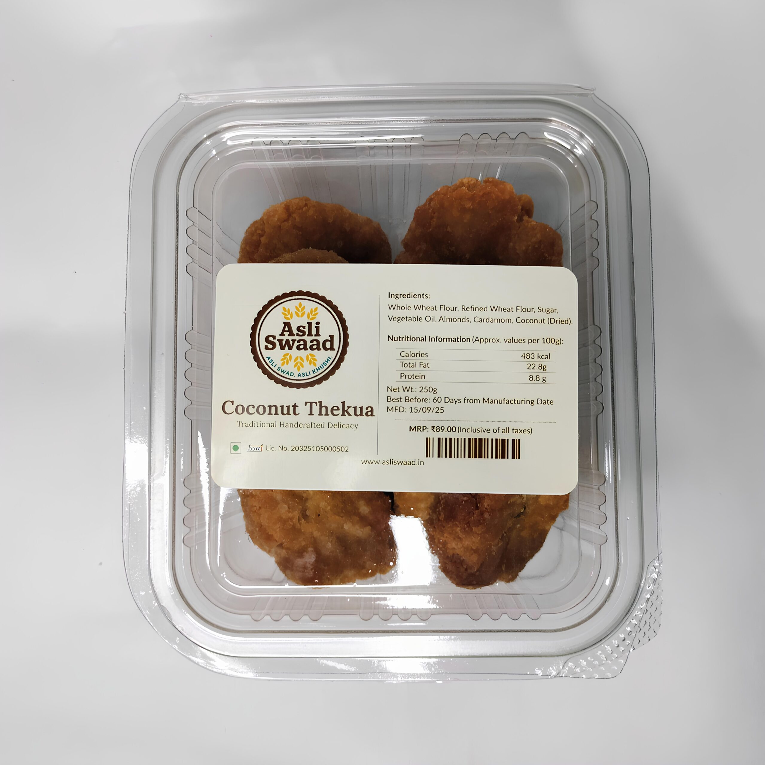 Coconut Delight Thekua — 250 g